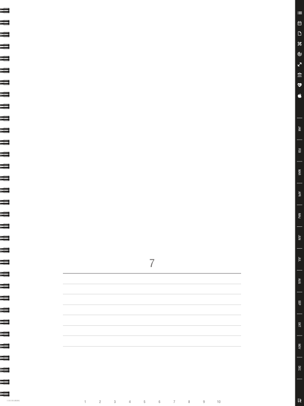 2025 Almanacka white - Bild 10