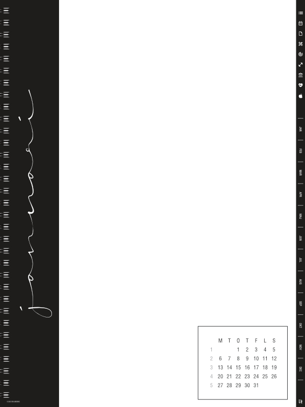 2025 Almanacka white - Bild 5