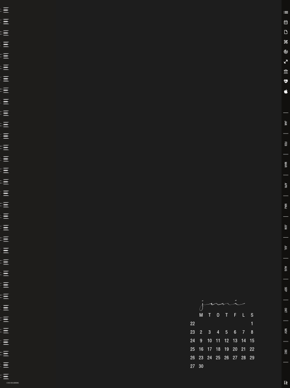 2025 Almanacka dark - Bild 4