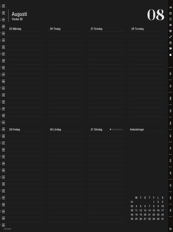 2025 Almanacka dark - Bild 6